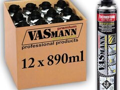 Termoizolatie VASmann - Spuma poliuretanica pulverizabila 12x890ml